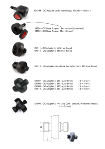 ClampMan Adapters